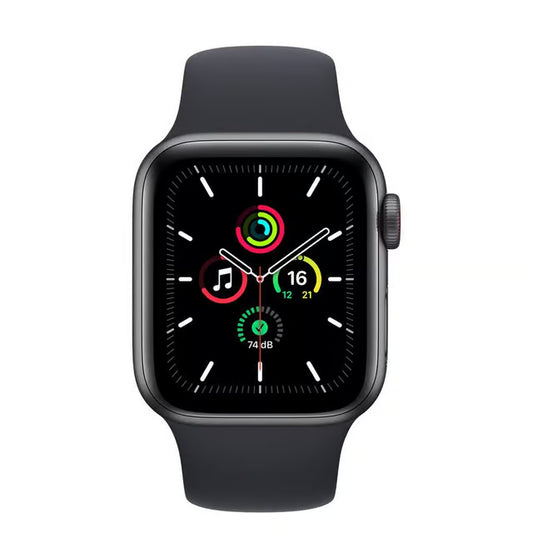 Apple Watch Series SE 1 (2020) GPS 40 mm - Aluminium Space Gray - Sport band Black
