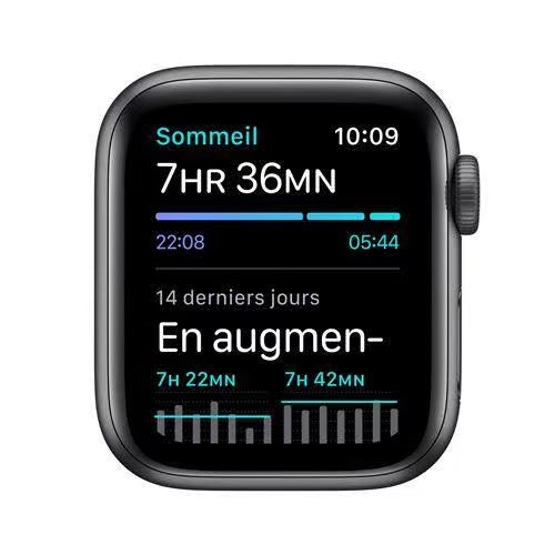 Apple Watch Series SE 1 (2020) GPS 40 mm - Aluminium Space Gray - Sport band Black