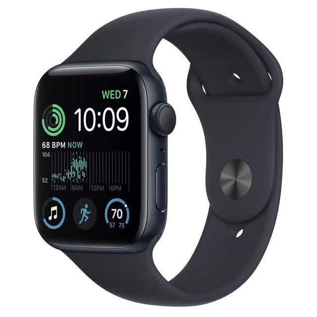 Apple Watch Series SE 2 (2022) GPS 44 mm - Aluminium Midnight - Sport band Black